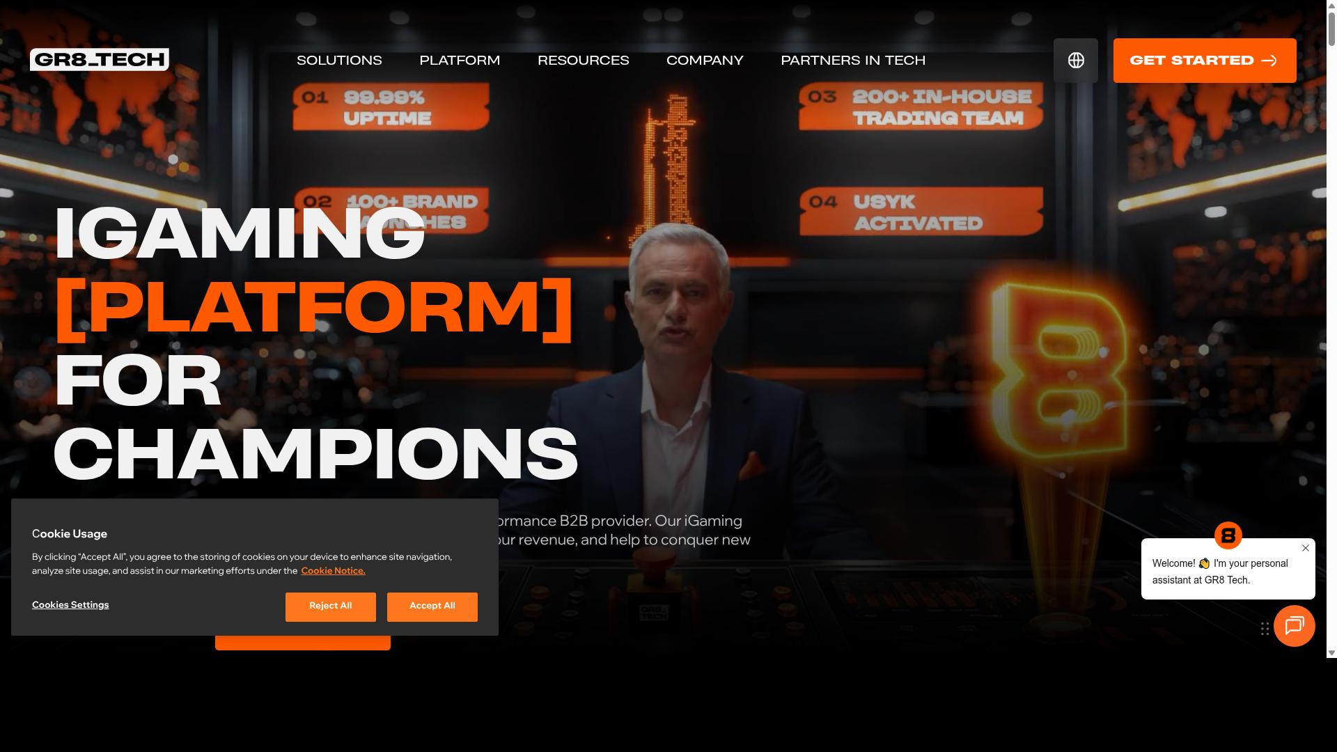 gr8.tech website